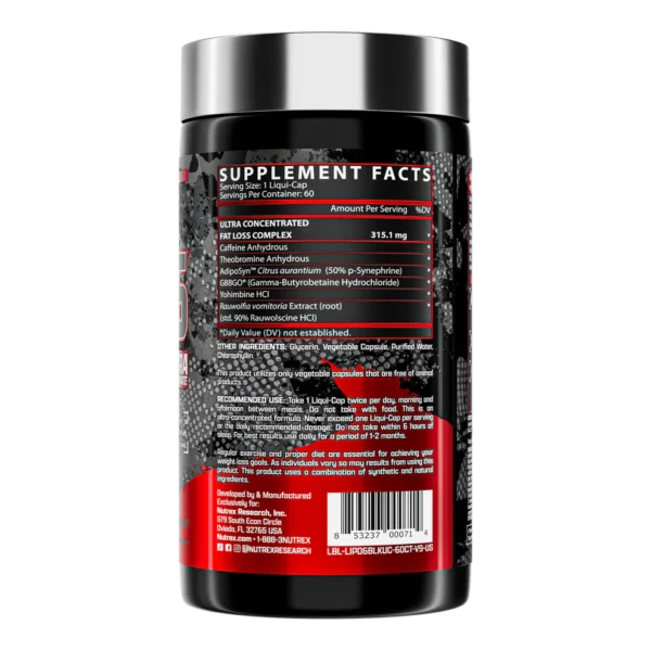 Lipo 6 black Ultra Concentrate - Image 3