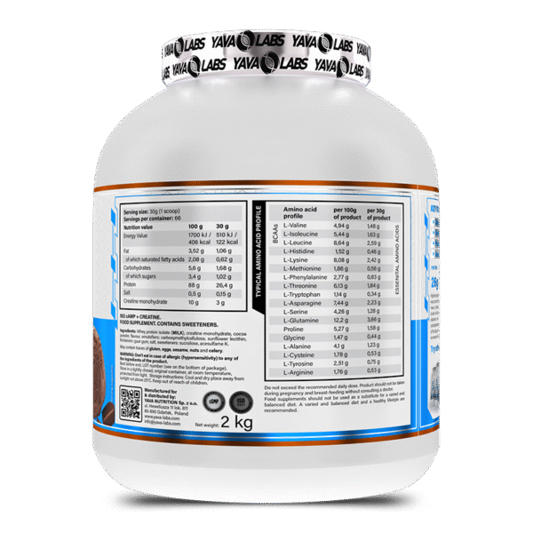 Yava Labs ISO CAMP + CREATINE - Image 2